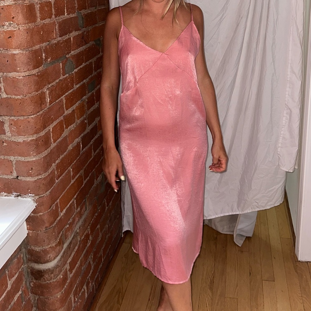 Silk-like pink slip